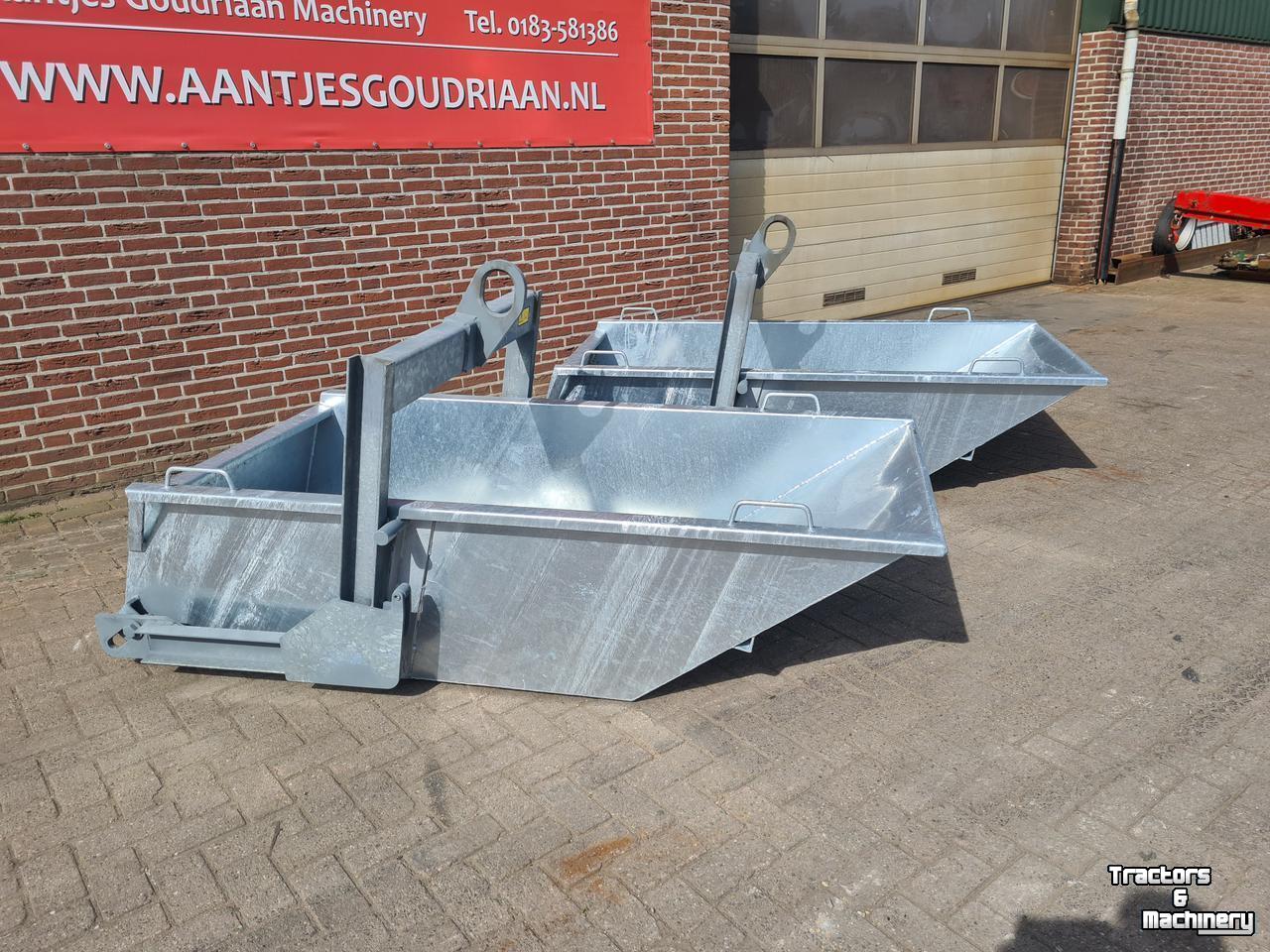 Autres pièces d’équipement et accessoires Beco Kraancontainer verzinkt