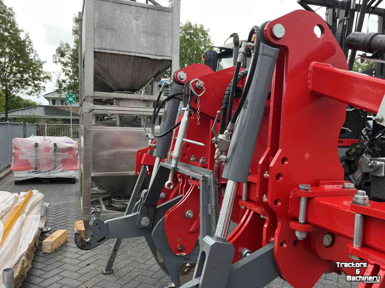 Décompacteur Unia Plow B4 voorzetwoeler/digger (MET 6 TANDEN, 2 ONGEMONTEERD)