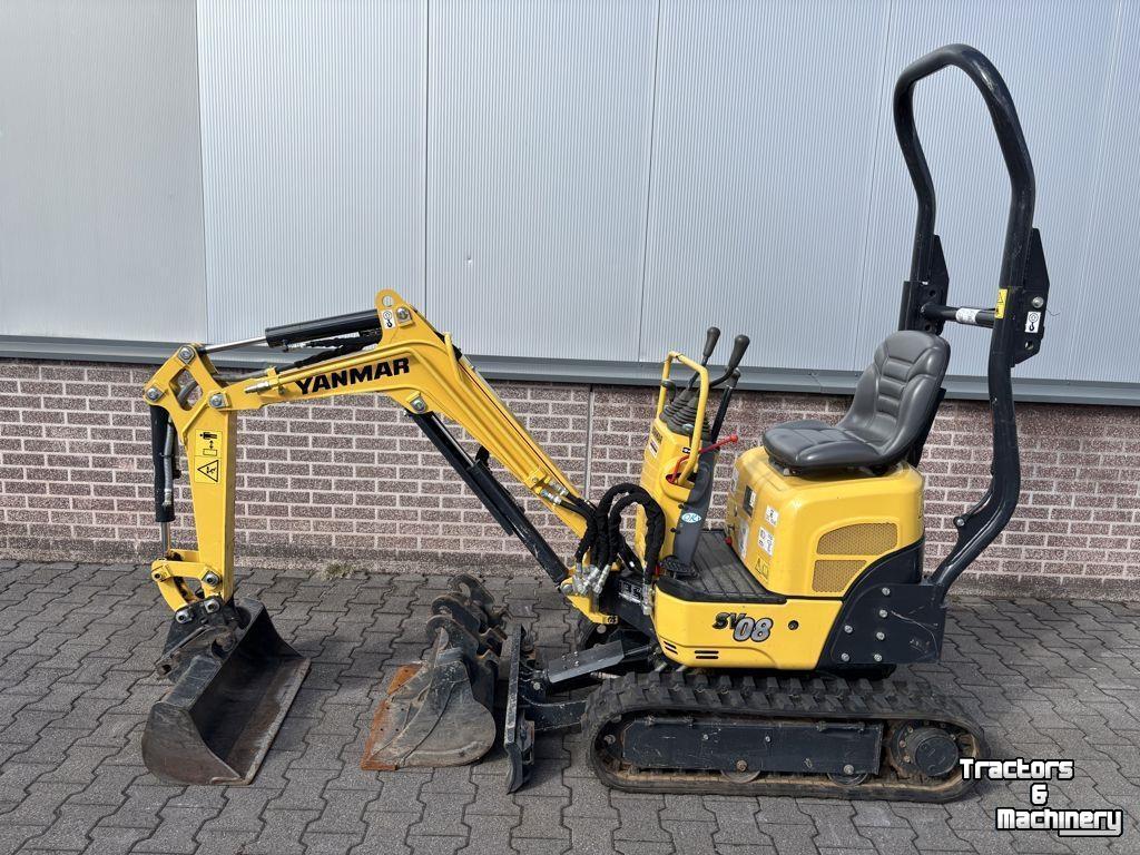 Mini pelleteuse Yanmar SV08