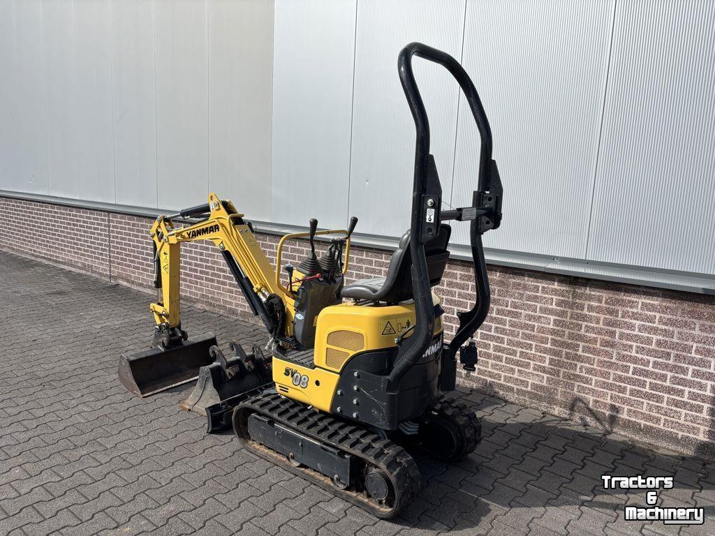 Mini pelleteuse Yanmar SV08