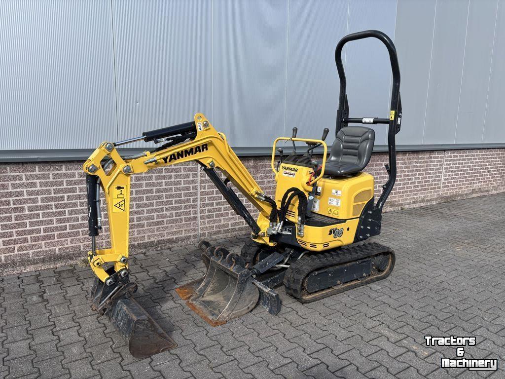 Mini pelleteuse Yanmar SV08