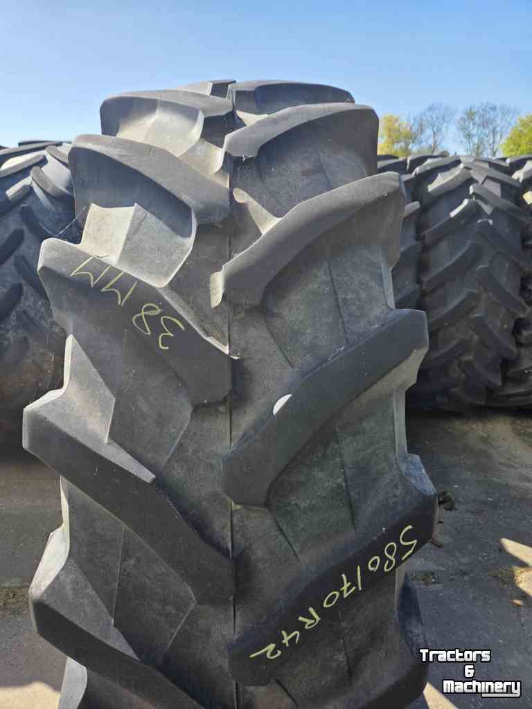 Roues, Pneus, Jantes, Barillets Jumelage Trelleborg 580/70R42 TM700