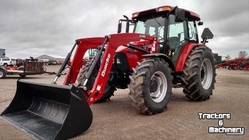 Tracteurs Case-IH 105U 4WD SEMI PS LOADER TRACTOR MN USA