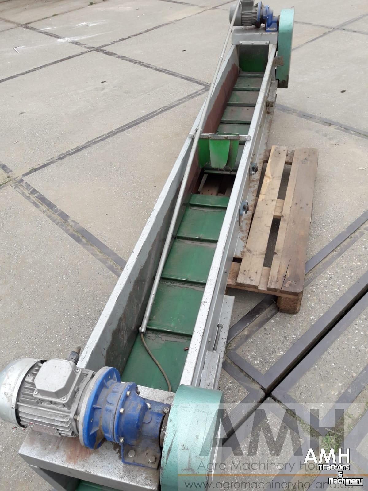 Convoyeur Pro-Pak Dubbele vlakke afvoerband 2x1400x250 afvoerband dischargebelt querband