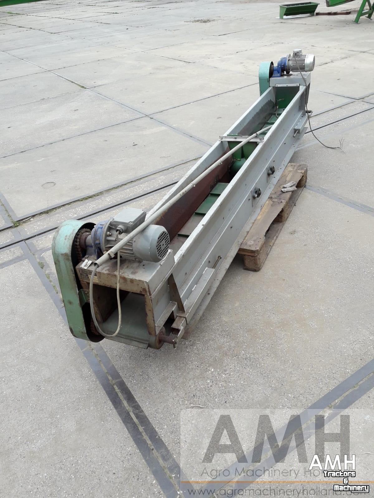 Convoyeur Pro-Pak Dubbele vlakke afvoerband 2x1400x250 afvoerband dischargebelt querband