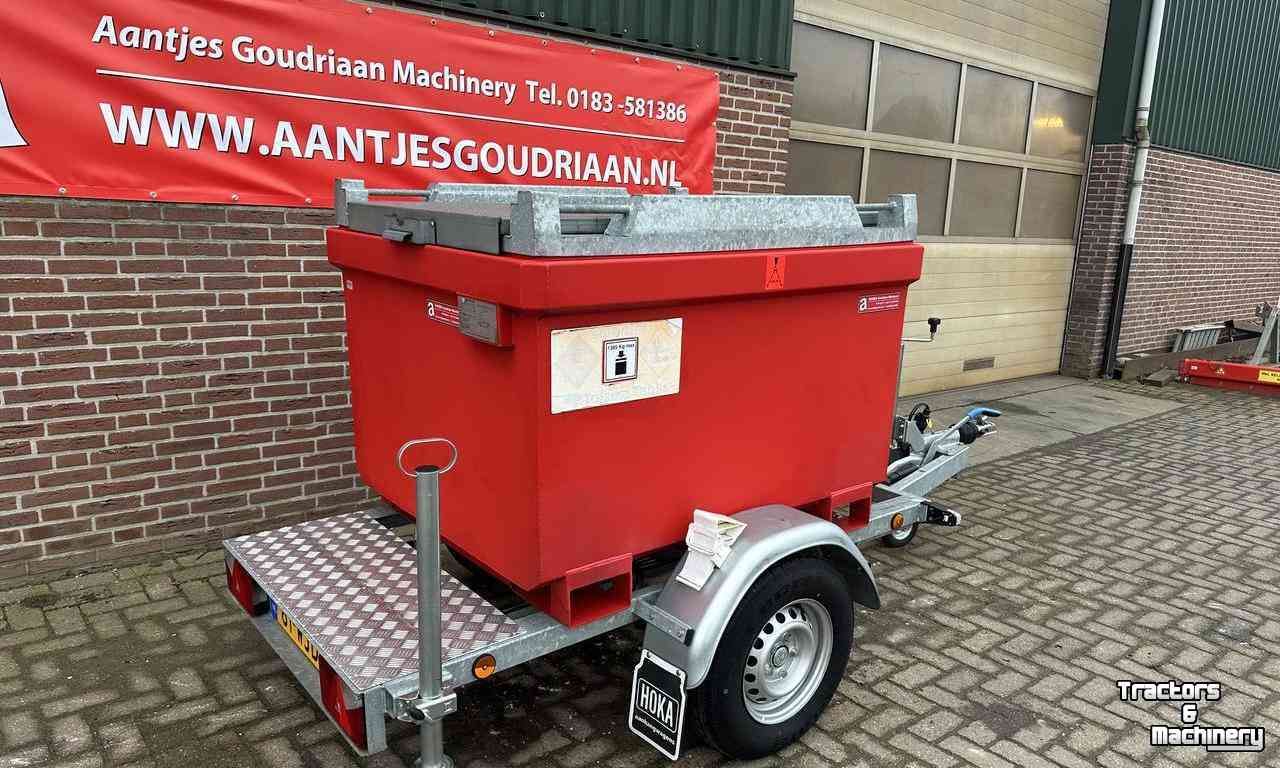 Semi-remorque surbaissé  Dieseltank Aanhanger