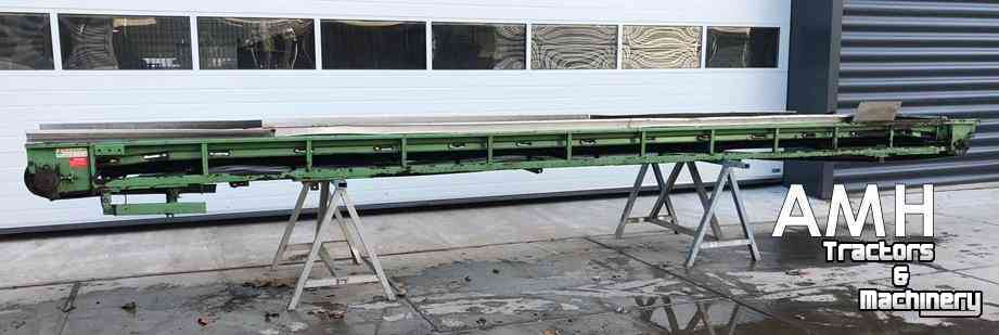 Convoyeur  Schomaker M2/2VS 6000 7250X600 MM OPVOERBAND ELEVATORBAND ELEVATOR BELT FÖRDERBAND STEIGBAND