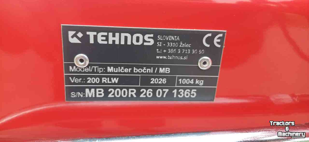 Rotobroyeur Tehnos MB200RLW Profi