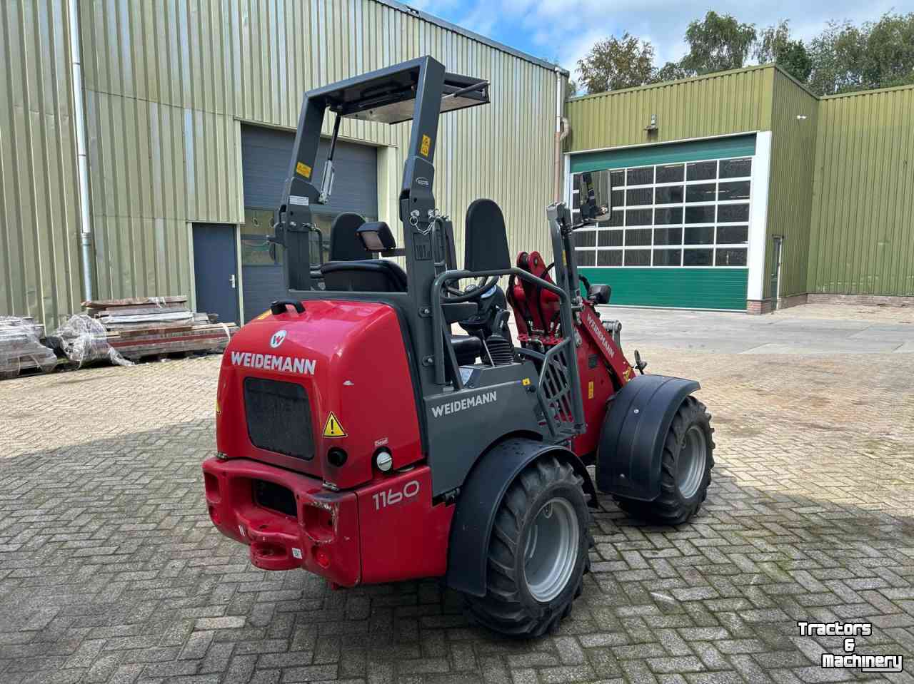 Chargeuse sur pneus Weidemann 1160