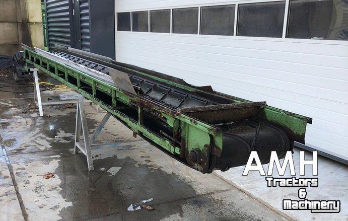 Convoyeur élévateur Schomaker m2/2vs 6000 7250X600 OPVOERBAND ELEVATORBAND ELEVATOR BELT FÖRDERBAND STEIGBAND