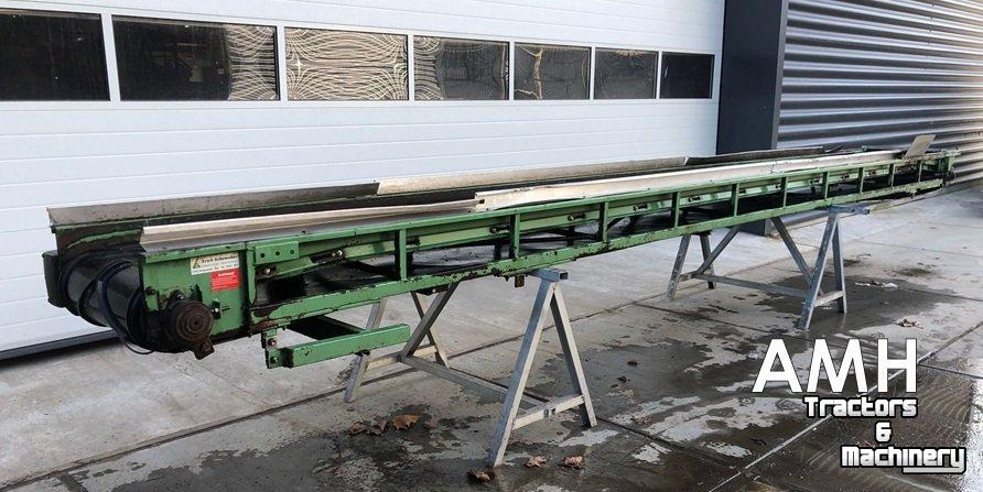 Convoyeur élévateur Schomaker m2/2vs 6000 7250X600 OPVOERBAND ELEVATORBAND ELEVATOR BELT FÖRDERBAND STEIGBAND
