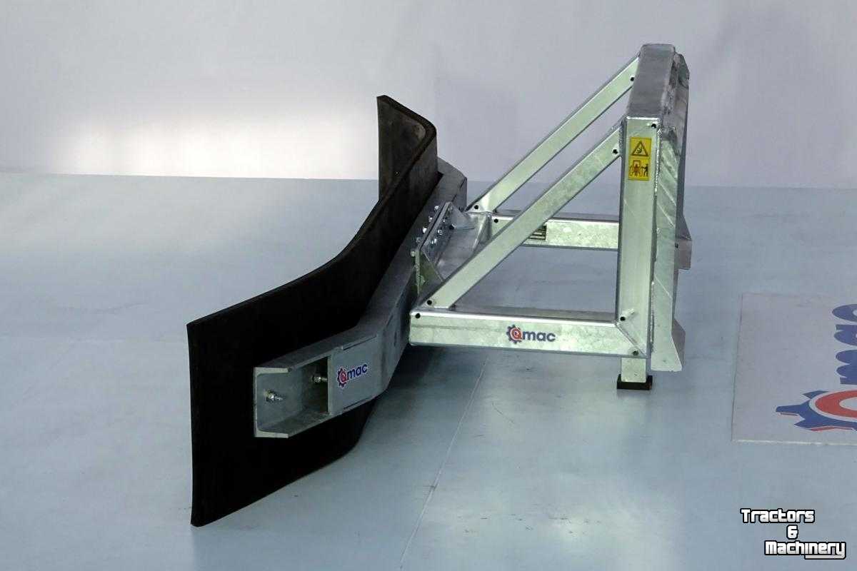 Rabots à lisier Qmac Modulo Rubberschuif Erfschuif Sneeuwschuif Modderschuif Mustang 406-506