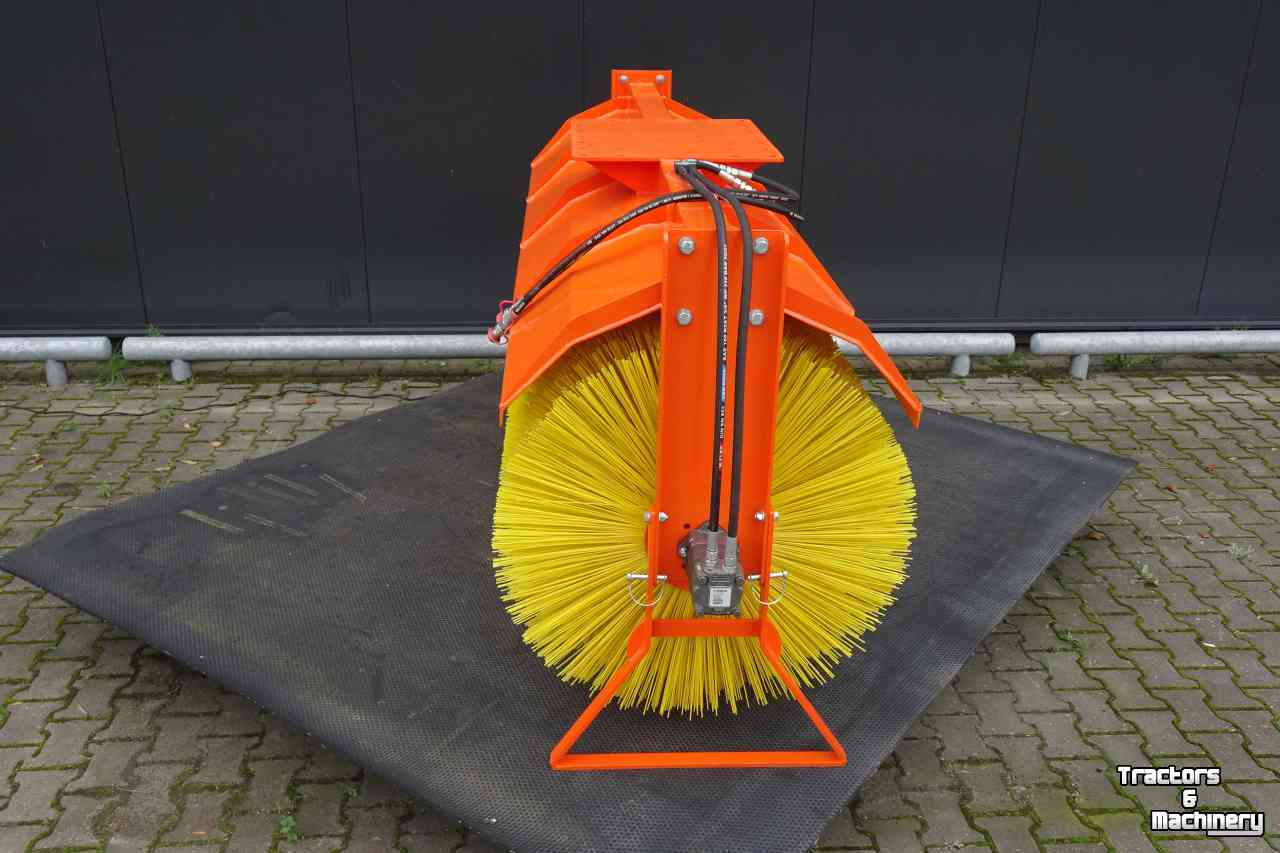 Balayeuses et balayeuses aspirantes Hofstede Veegmachine Borstel diameter 90cm mobiele kraan graaf machine veeg  veger borstel machine