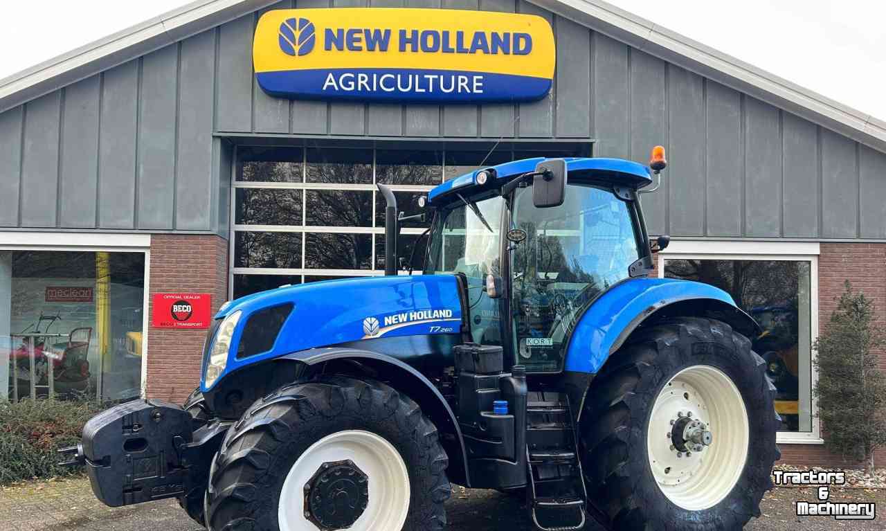 Tracteurs New Holland T 7.260 PC Tractor