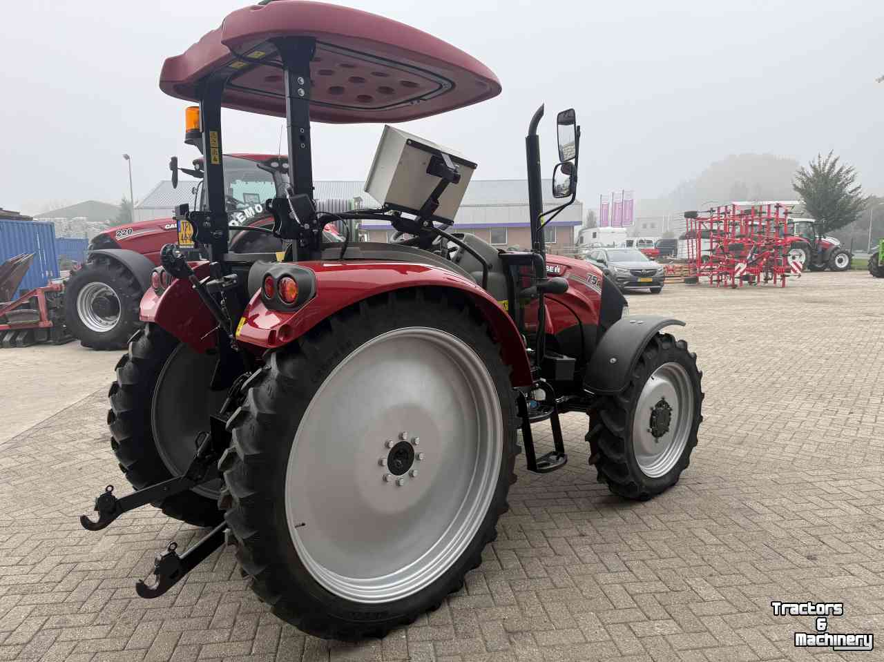 Tracteur Case-IH Farmall 75a gps, kruip. Als nieuw!