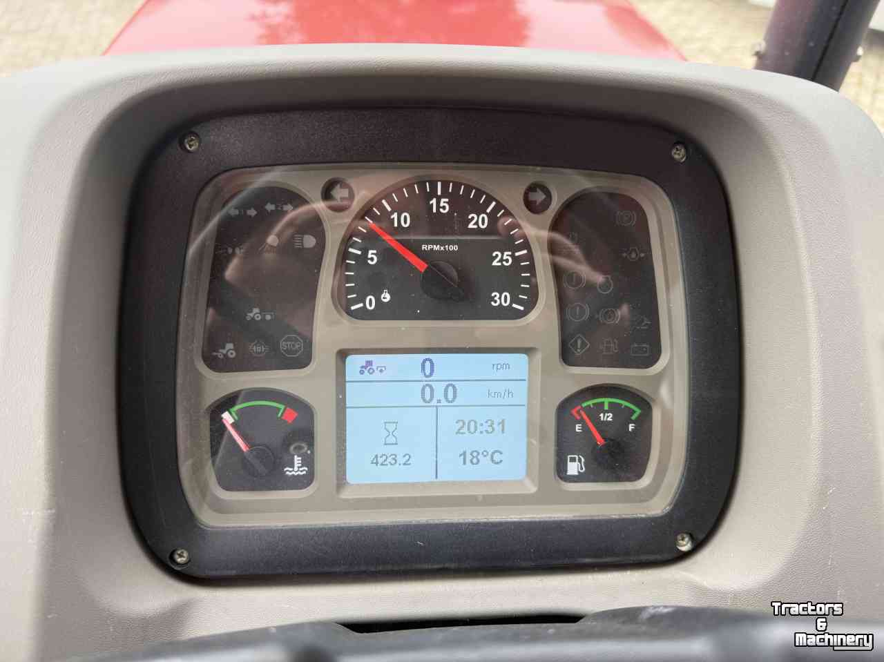 Tracteur Case-IH Farmall 75a gps, kruip. Als nieuw!