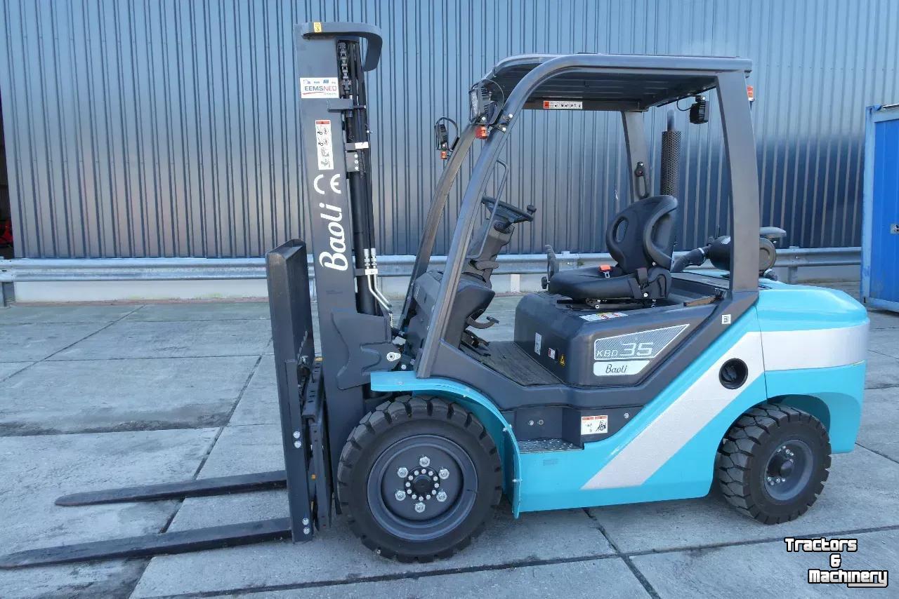 Chariot élévateur Baoli Diesel Overjarig weinig uren!! Lease &euro; 320,-- p/m!!* KBD35
