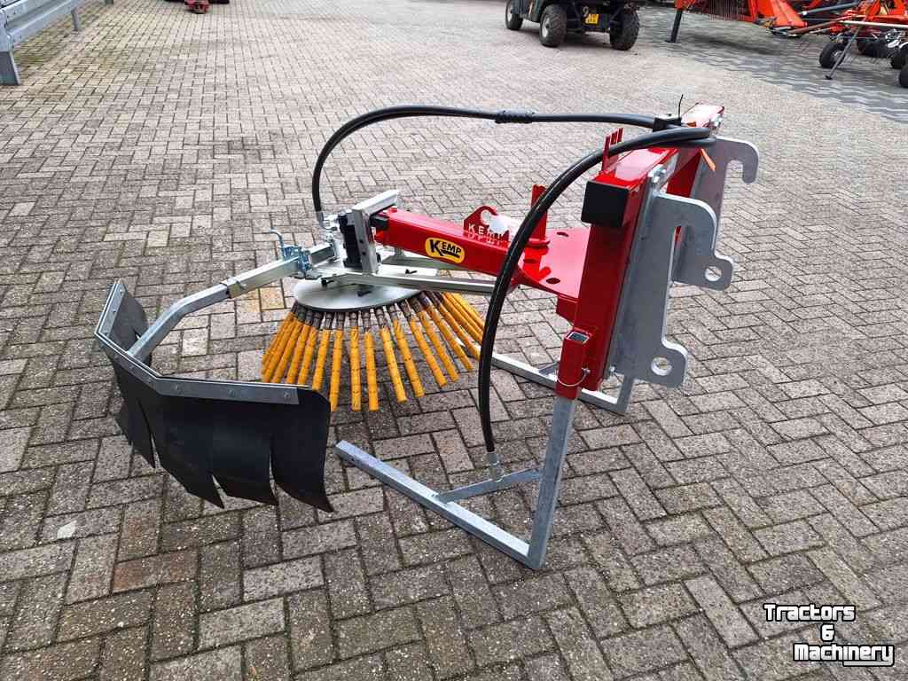 Désherbeuse à brosse rotative Kemp OKBM Onkruidborstel met Giant aanspan