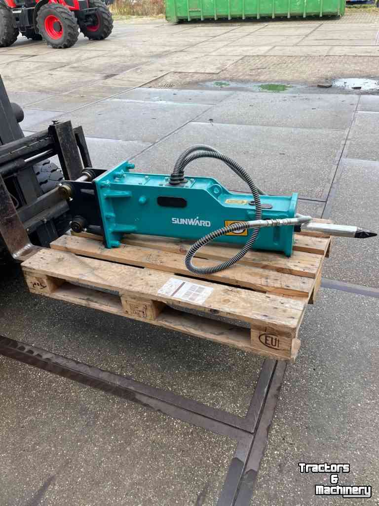 Marteau brise-roche Sunward hydraulische sloophamer / breekhamer