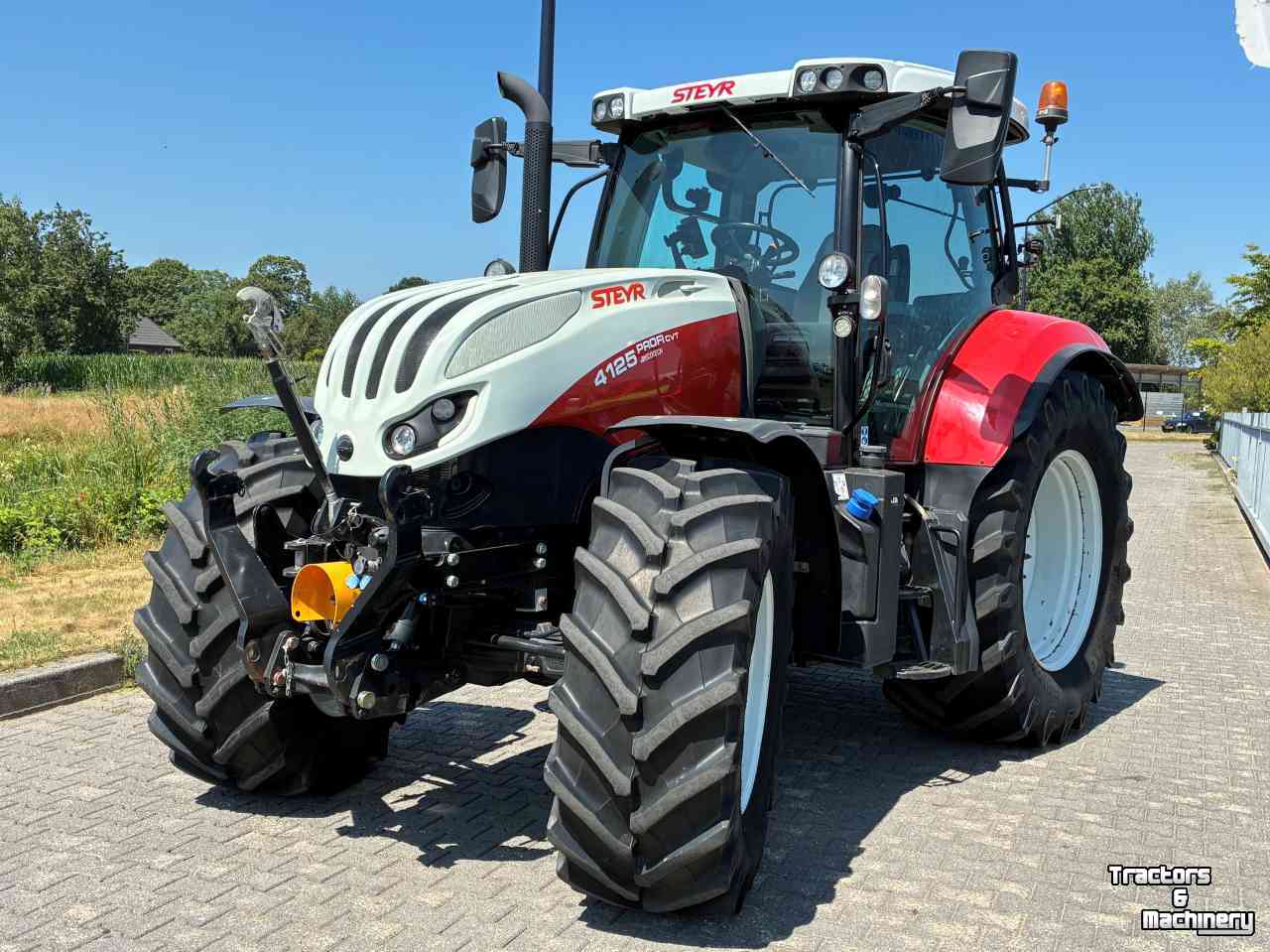 Tracteur Steyr Profi 4125 CVT Ecotec + RTK GPS