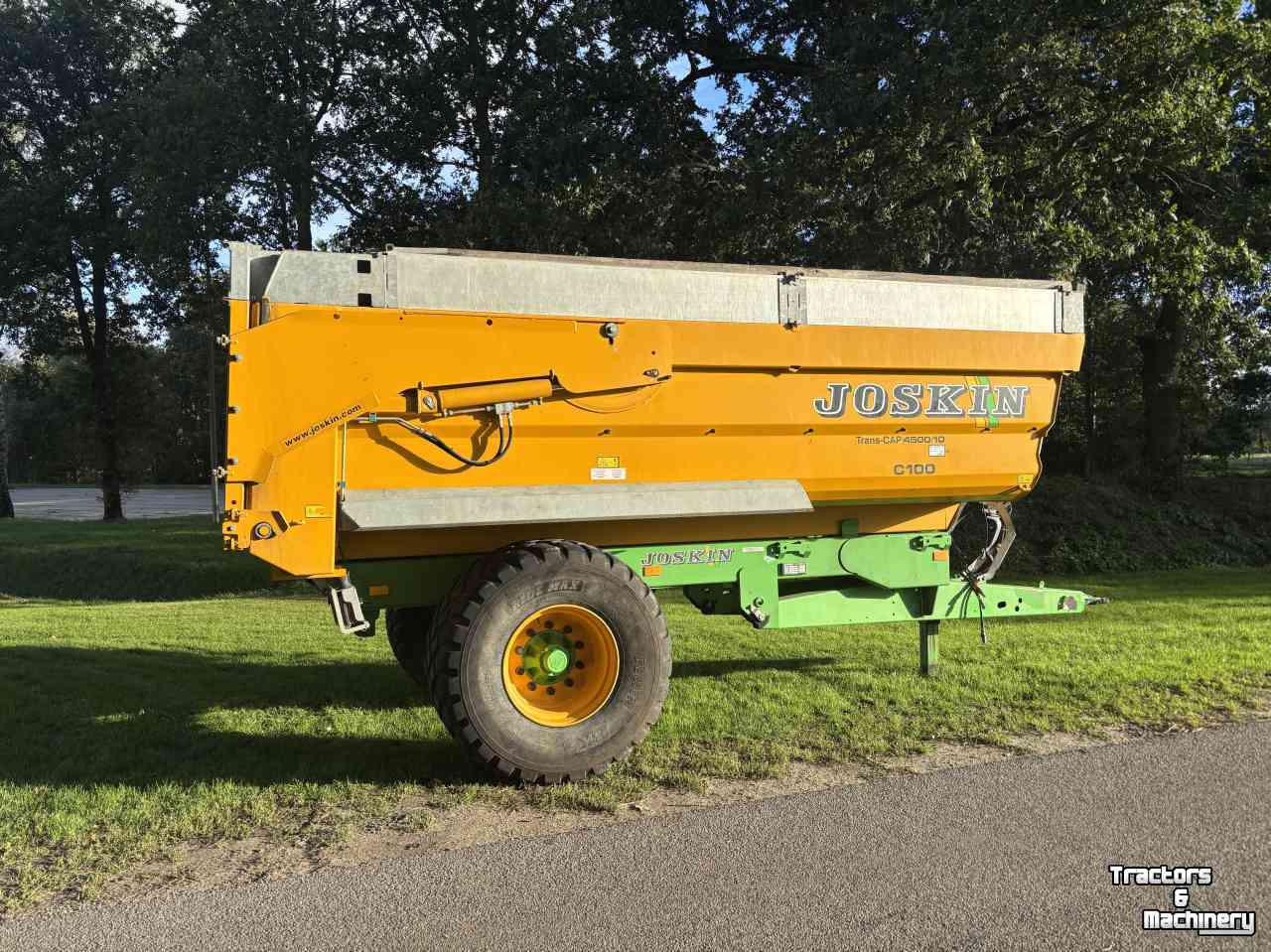 Benne agricole Joskin Transcap 4500/10 kieper enkelas