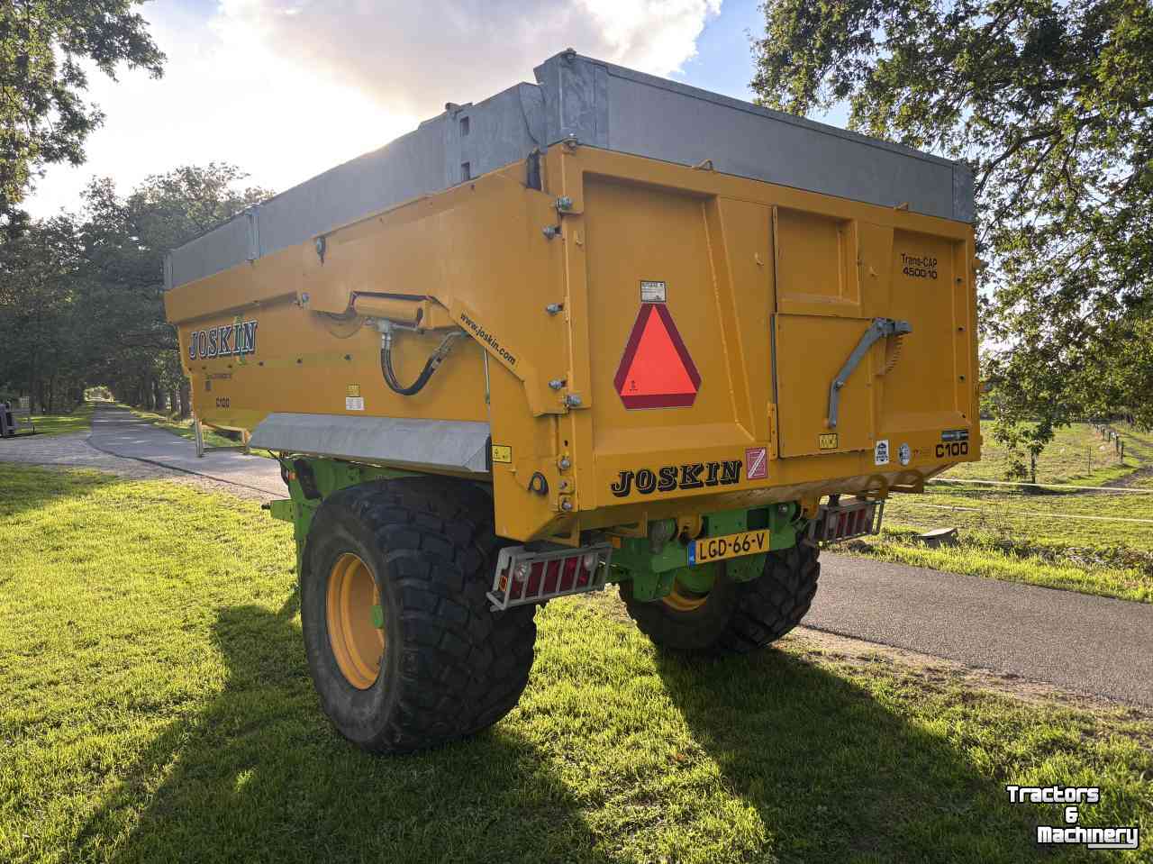 Benne agricole Joskin Transcap 4500/10 kieper enkelas