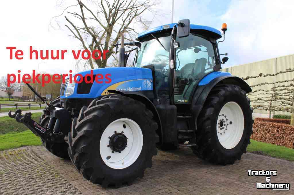 Tracteur New Holland T6 en T7 modellen te huur voor piek periodes!
