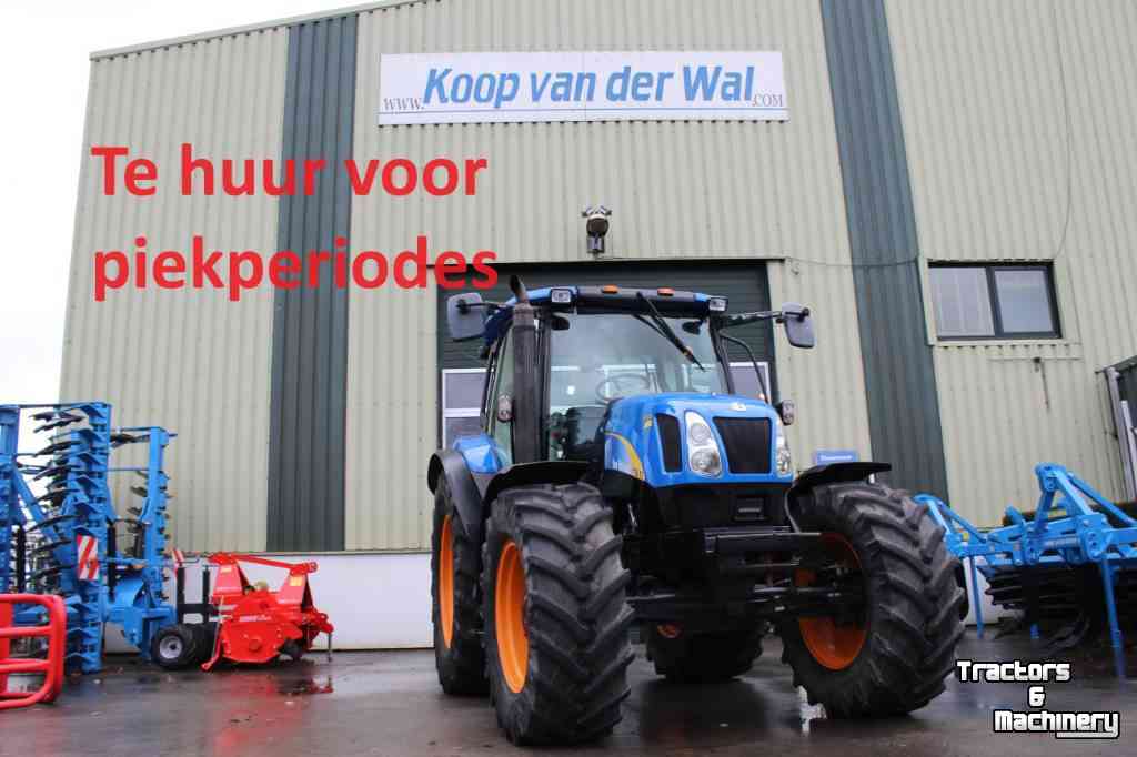 Tracteur New Holland T6 en T7 modellen te huur voor piek periodes!