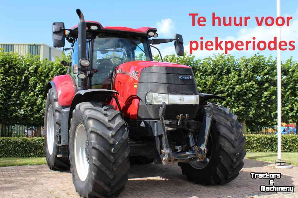 Tracteur New Holland T6 en T7 modellen te huur voor piek periodes!