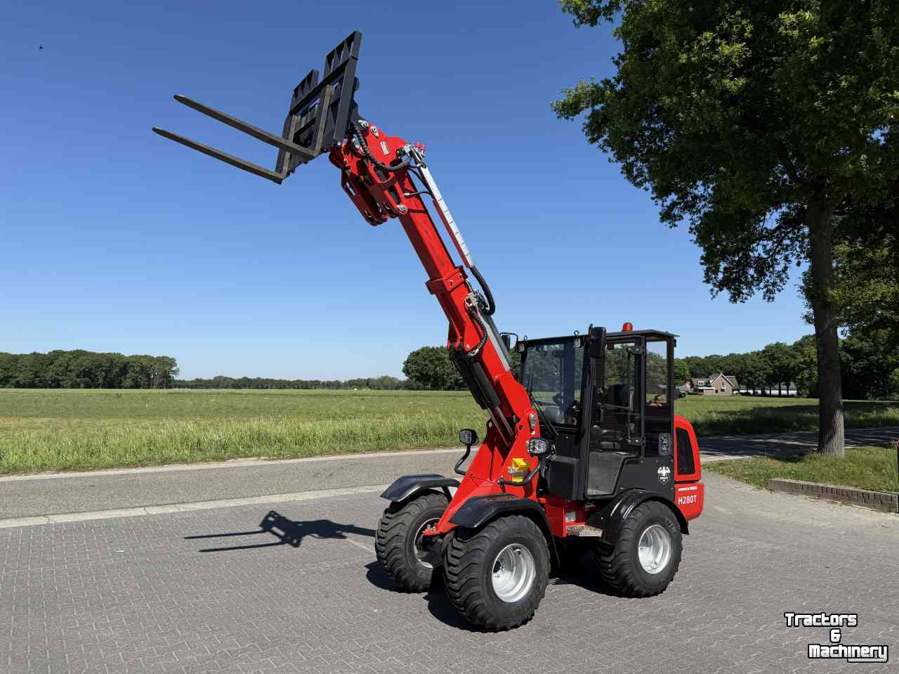 Chargeuse sur pneus telescopique Heracles H280T