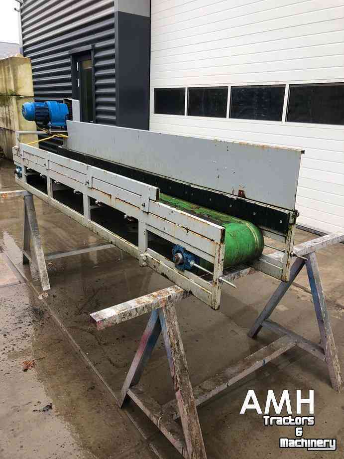 Convoyeur  2520X390 MM TRANSPORTBAND VLAKKE BAND FLAT BELT CONVEYOR BELT FLACHBAND FÖRDERBAND
