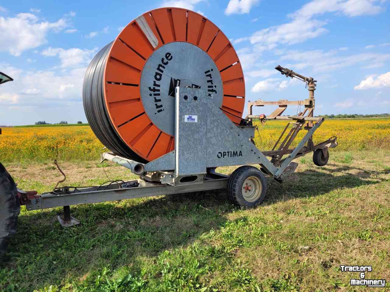 Enrouleur d‘irrigation Irrifrance Beregeningshaspel optima 100-370
