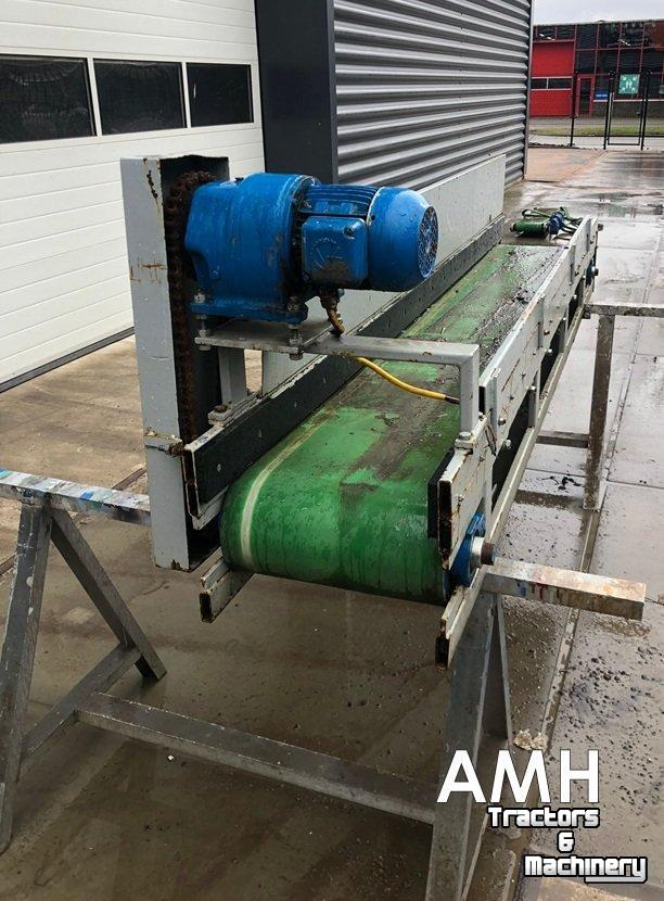Convoyeur  2520X390 TRANSPORTBAND VLAKKE BAND FLAT BELT CONVEYOR BELT FLACHBAND FÖRDERBAND
