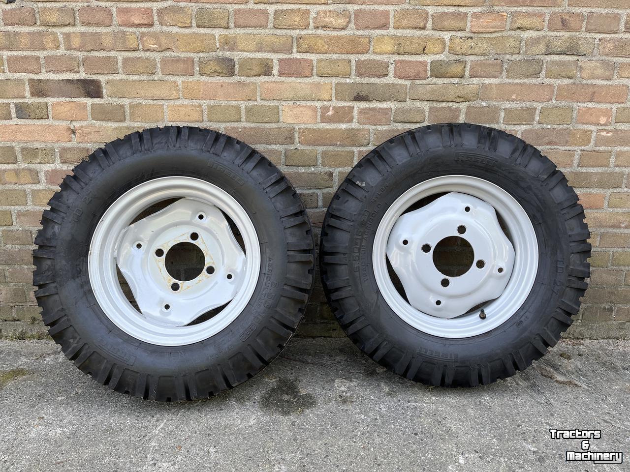 Roues, Pneus, Jantes, Barillets Jumelage Pirelli 6.50-16