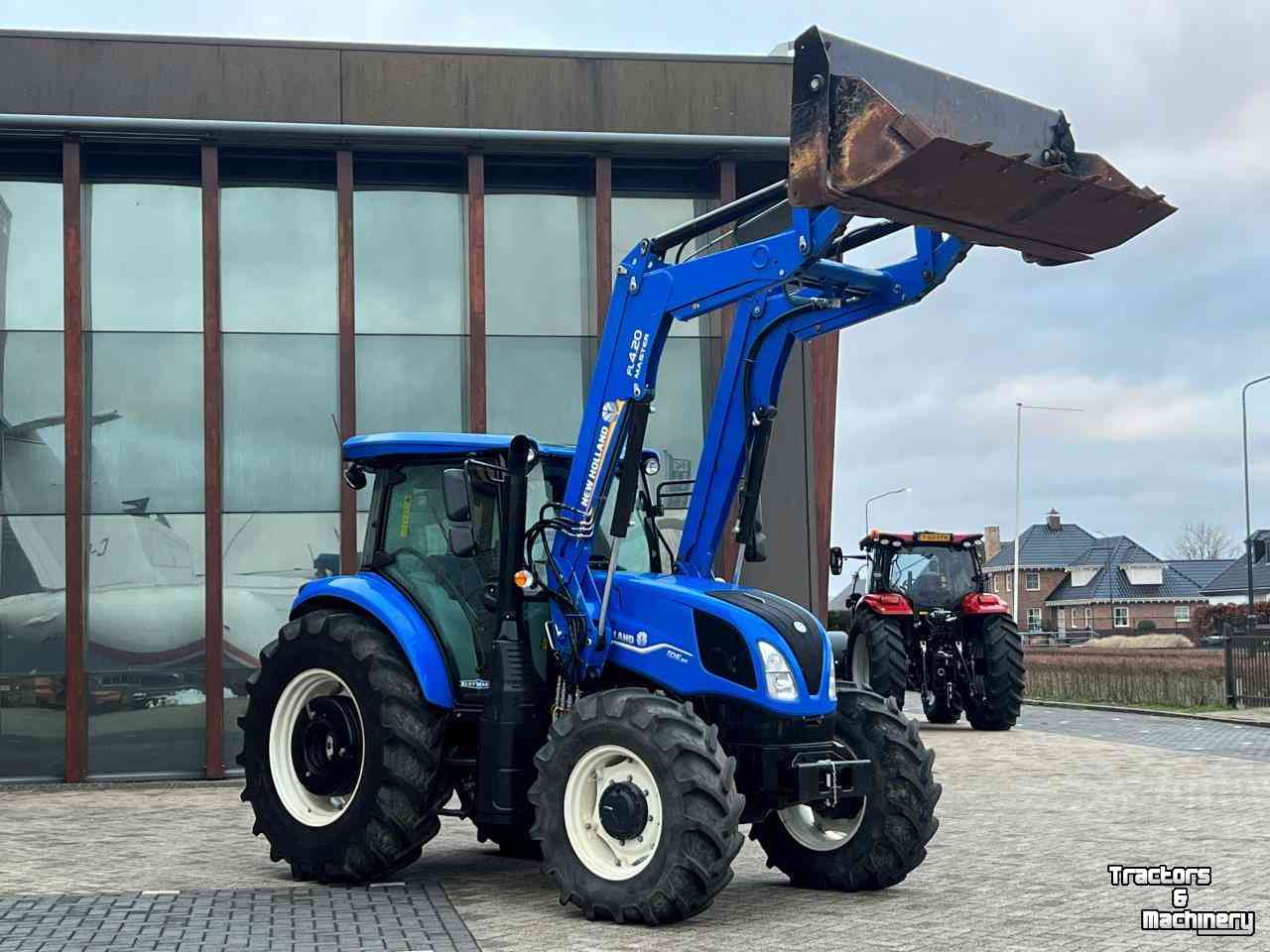 Tracteurs New Holland TD5.90Power Shuttel met Lader FL4.20  Airco lucht
