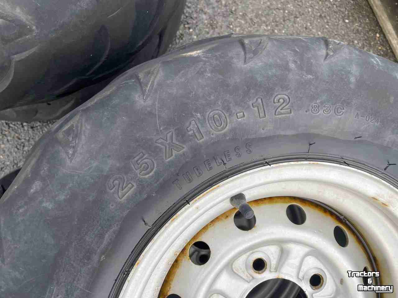 Roues, Pneus, Jantes, Barillets Jumelage  Sun.F 25X10-12 set banden