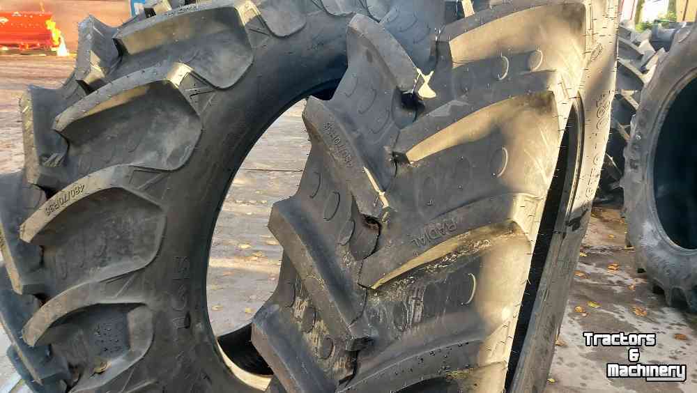 Roues, Pneus, Jantes, Barillets Jumelage BKT 480/70R38