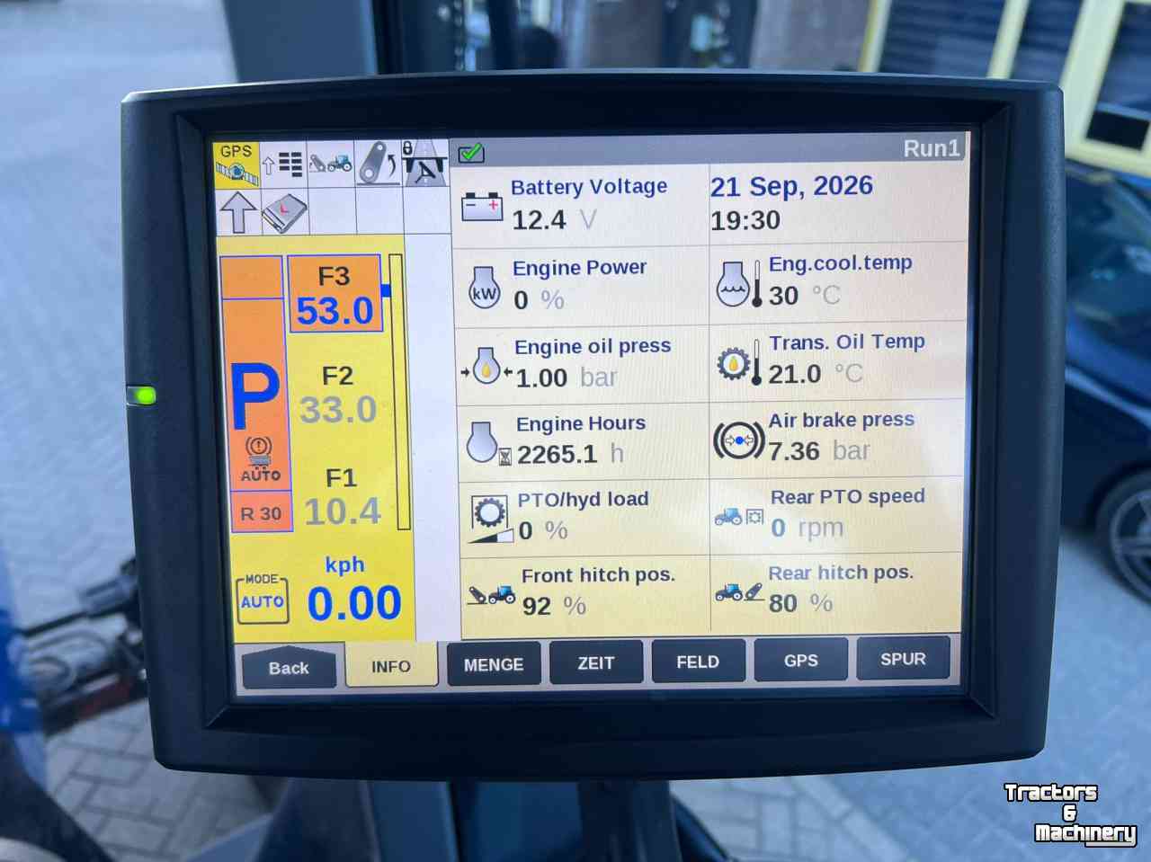 Tracteur New Holland T7.245 AC Stage V tractor trekker tracteur