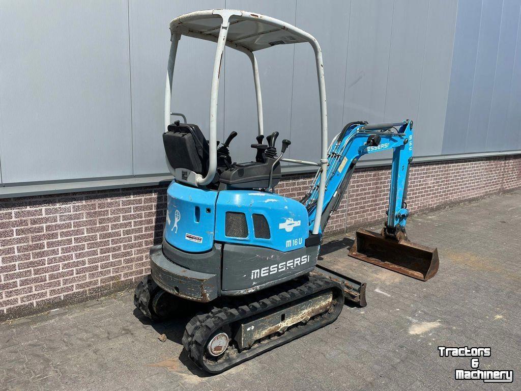 Mini pelleteuse Messersi M-16U