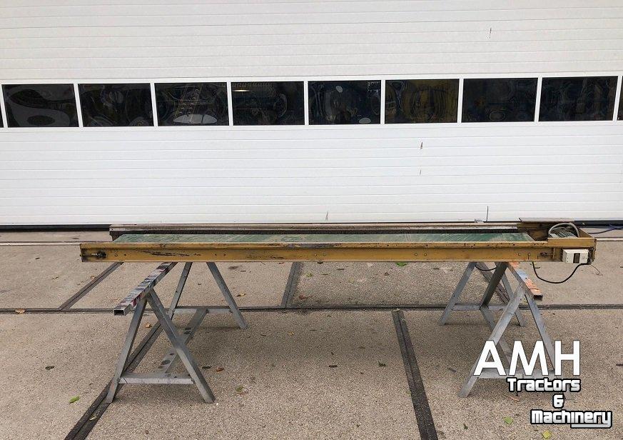 Convoyeur  Vlakke band 2950X400 TRANSPORTBAND VLAKKE BAND FLAT BELT CONVEYOR BELT FLACHBAND FÖRDERBAND