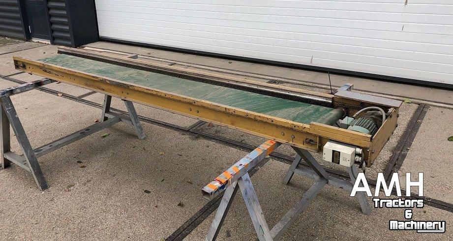 Convoyeur  Vlakke band 2950X400 TRANSPORTBAND VLAKKE BAND FLAT BELT CONVEYOR BELT FLACHBAND FÖRDERBAND