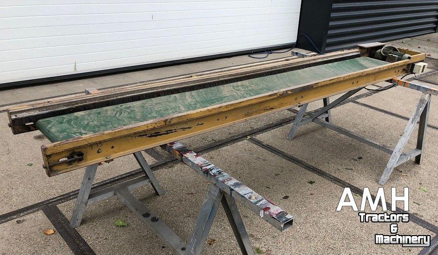 Convoyeur  Vlakke band 2950X400 TRANSPORTBAND VLAKKE BAND FLAT BELT CONVEYOR BELT FLACHBAND FÖRDERBAND