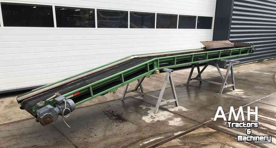 Convoyeur  6800X540 MM TRANSPORTBAND VLAKKE BAND FLAT BELT CONVEYOR BELT FLACHBAND FÖRDERBAND