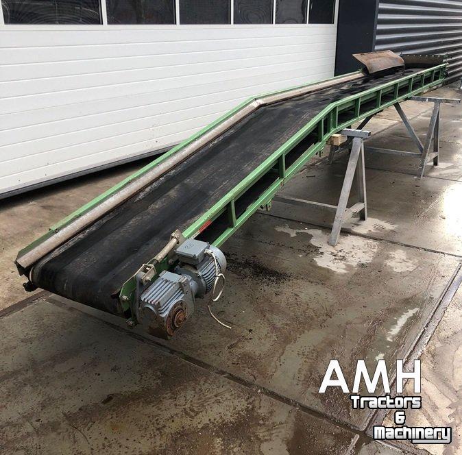 Convoyeur  6800X540 TRANSPORTBAND VLAKKE BAND FLAT BELT CONVEYOR BELT FLACHBAND FÖRDERBAND