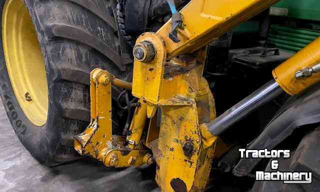 Tracteurs John Deere 7530 Tractor +  Hemos Maai-Arm met Klepelbak