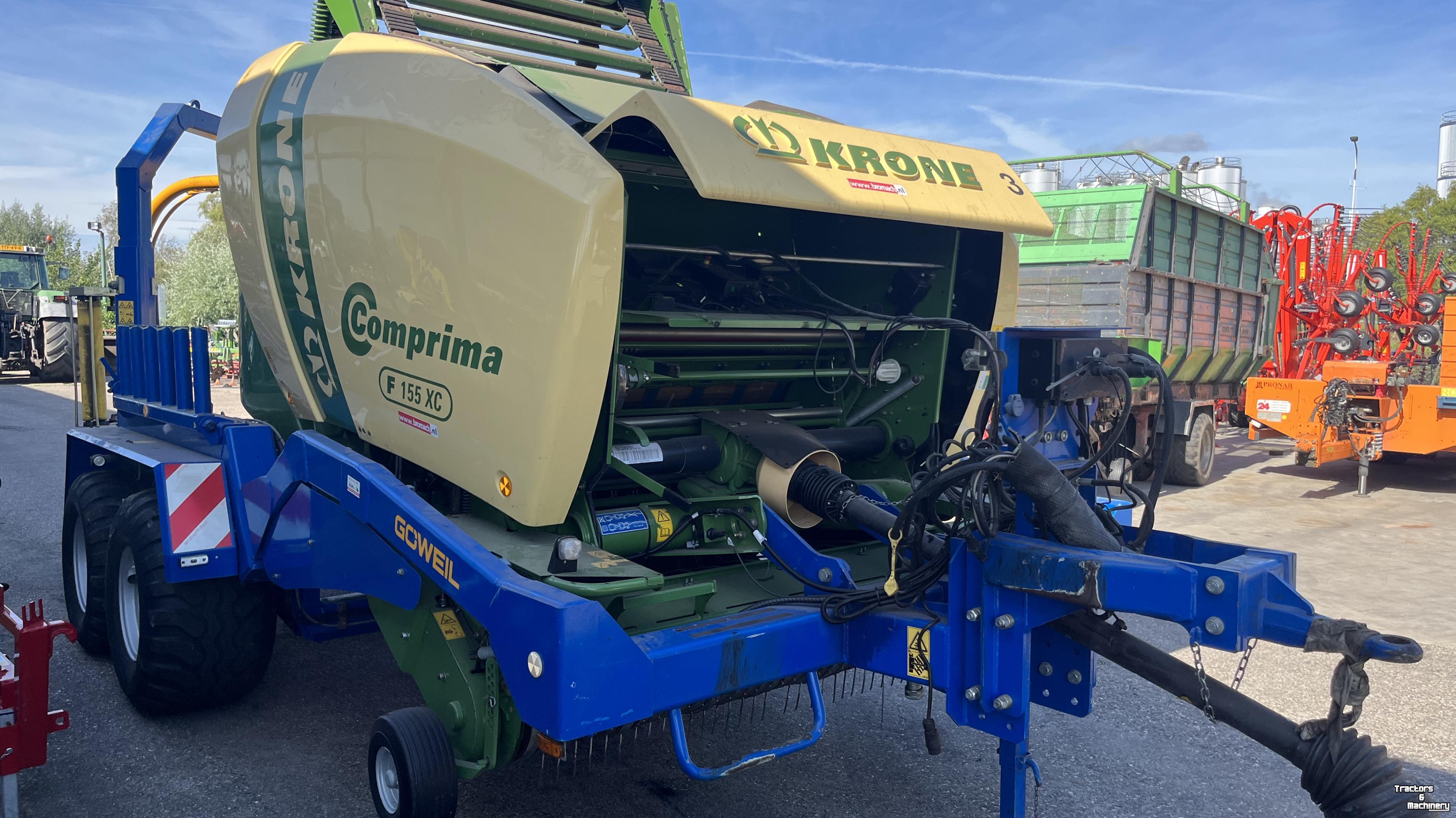 Presses Krone comprima F155XC In gowell