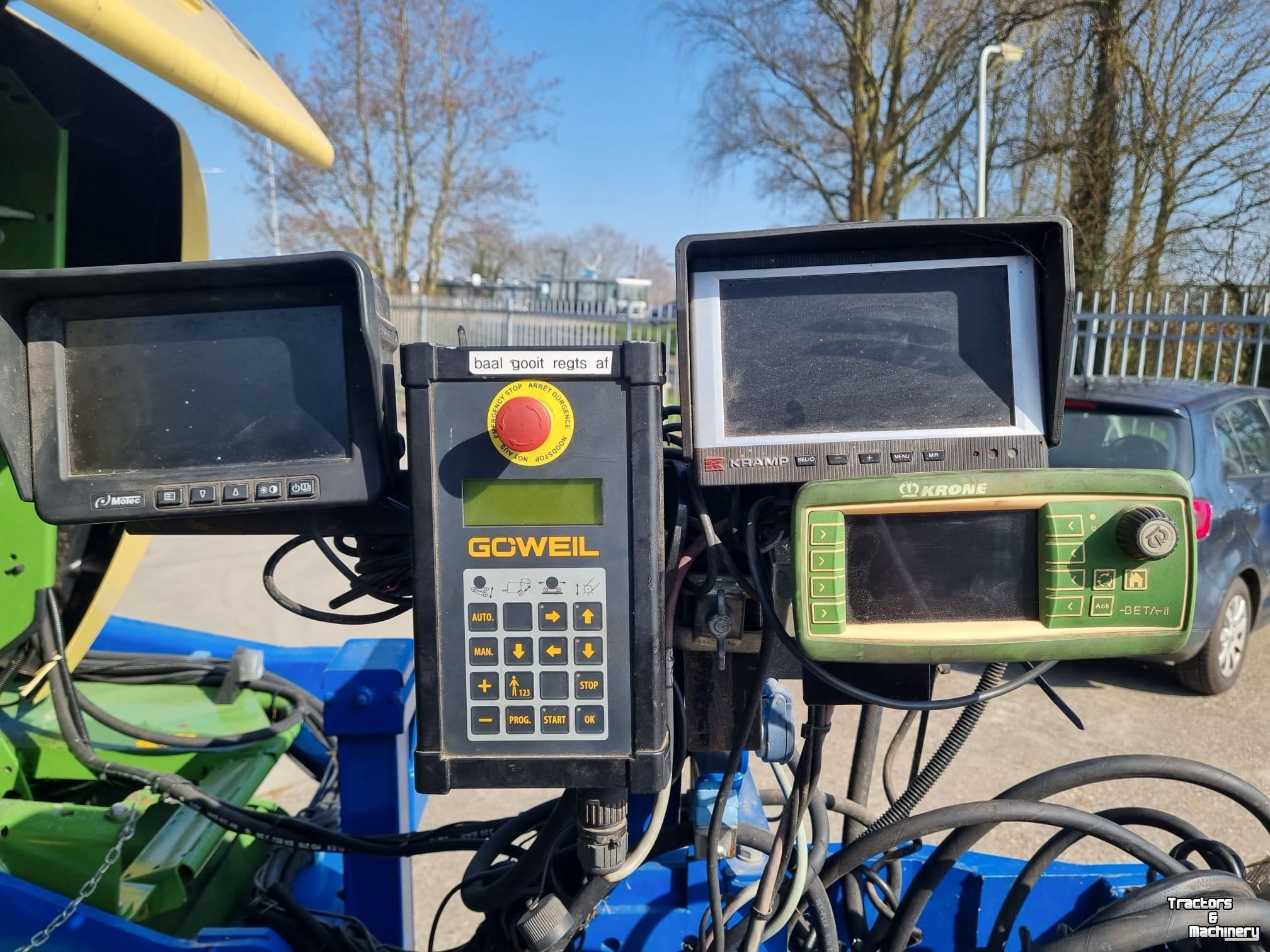 Presses Krone comprima F155XC In gowell