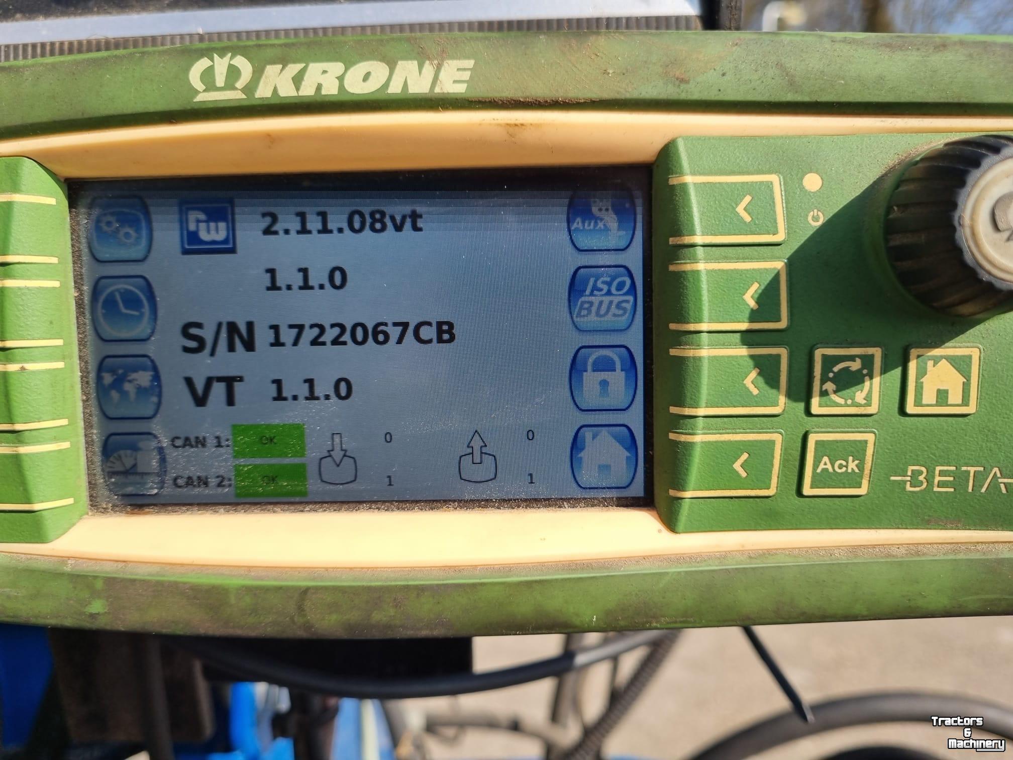 Presses Krone Krone comprima F155XC In gowell