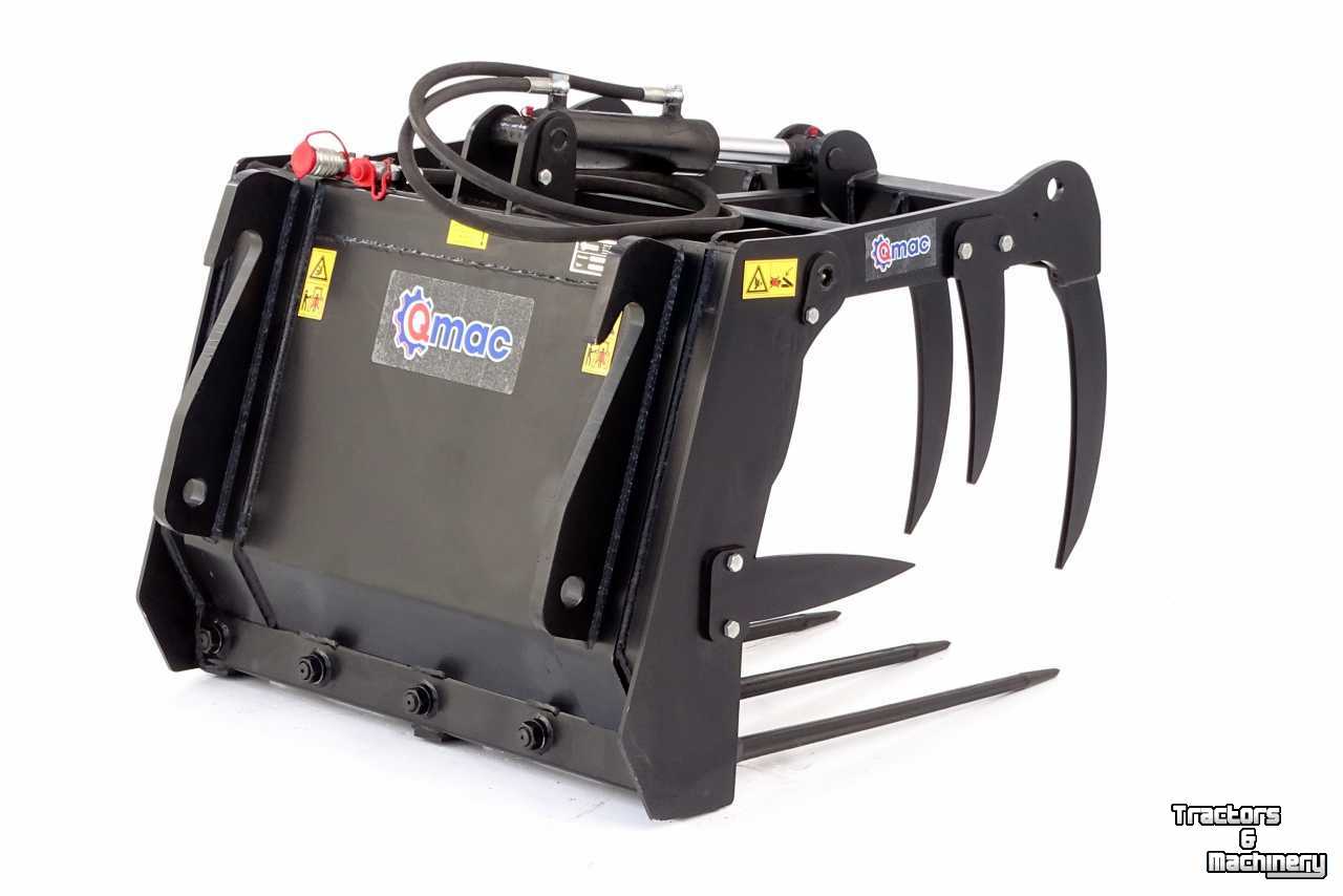Benne à grappin / Fourche à grappin Qmac Pelikaangrijper Silagegrijper Kuilgrijper Mestklem