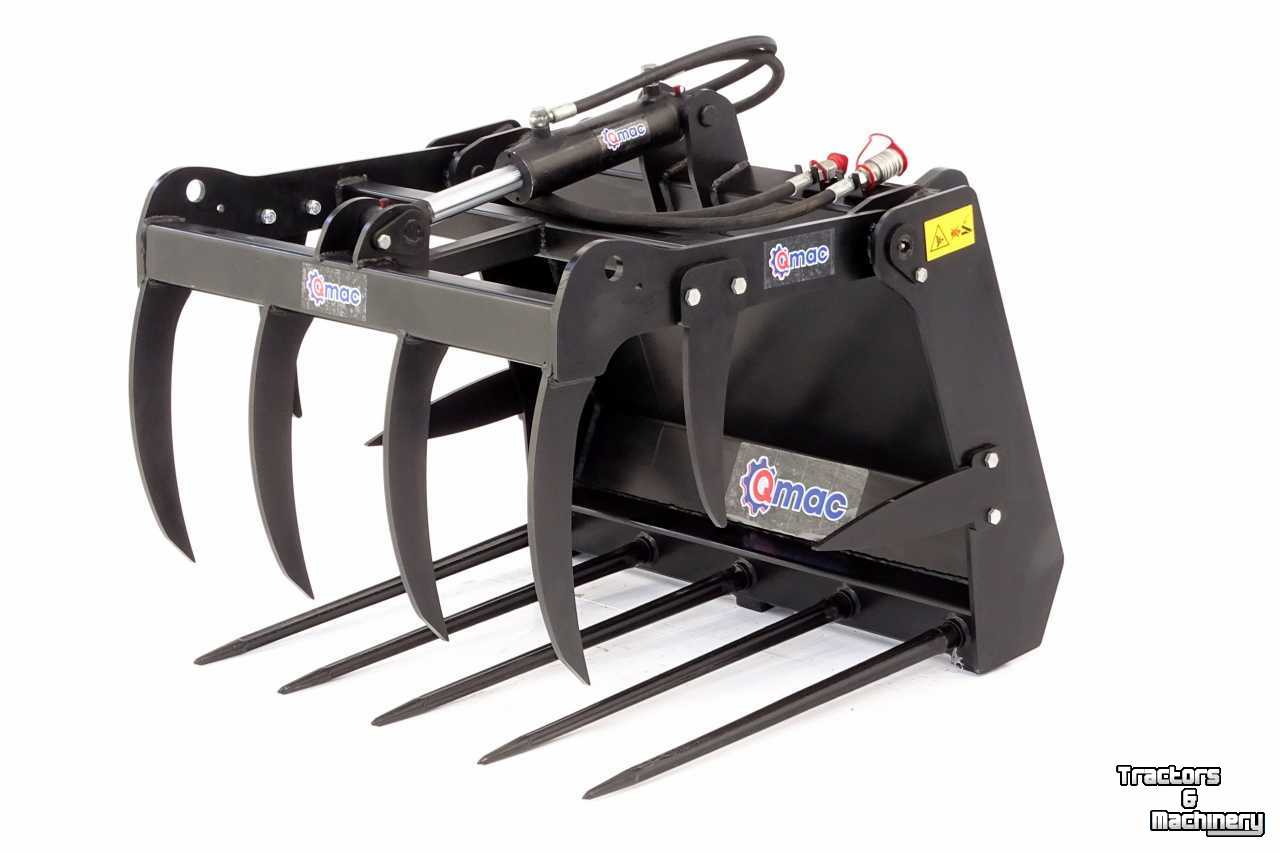 Benne à grappin / Fourche à grappin Qmac Pelikaangrijper Silagegrijper Kuilgrijper Mestklem